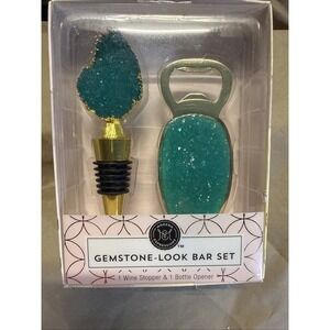 Gemstone-Look Bar Set  2 Pack